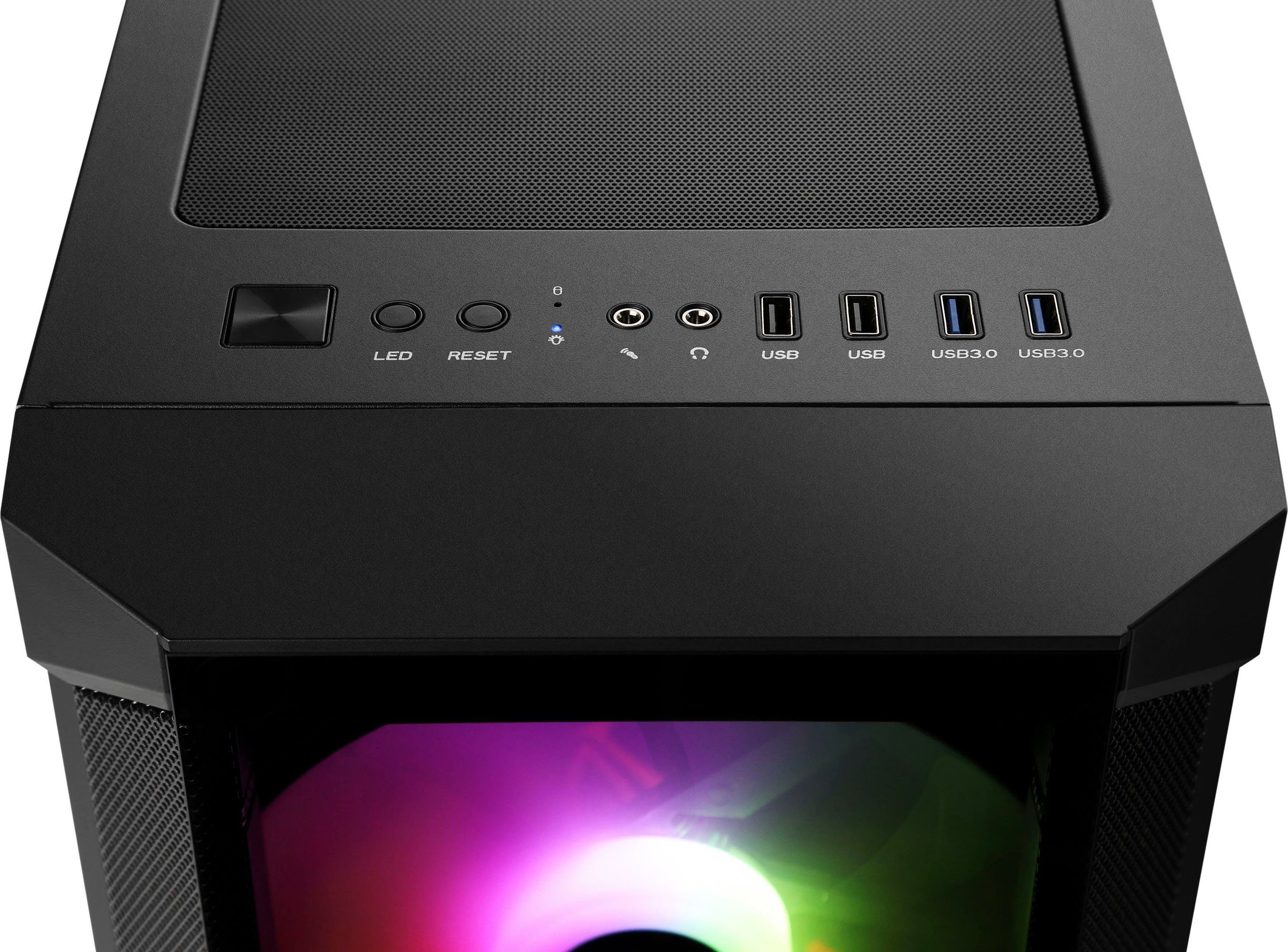 CSL RGB Gaming Edition L8411 Gaming-PC (AMD Ryzen 5, Radeon Vega 11, 16 GB RAM, 1000 GB SSD, Luftkühlung)