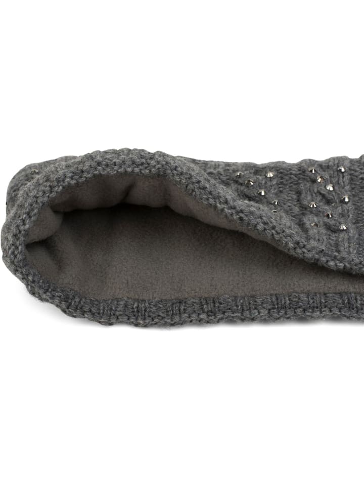 styleBREAKER Strick Stirnband in Grau günstig kaufen onesize