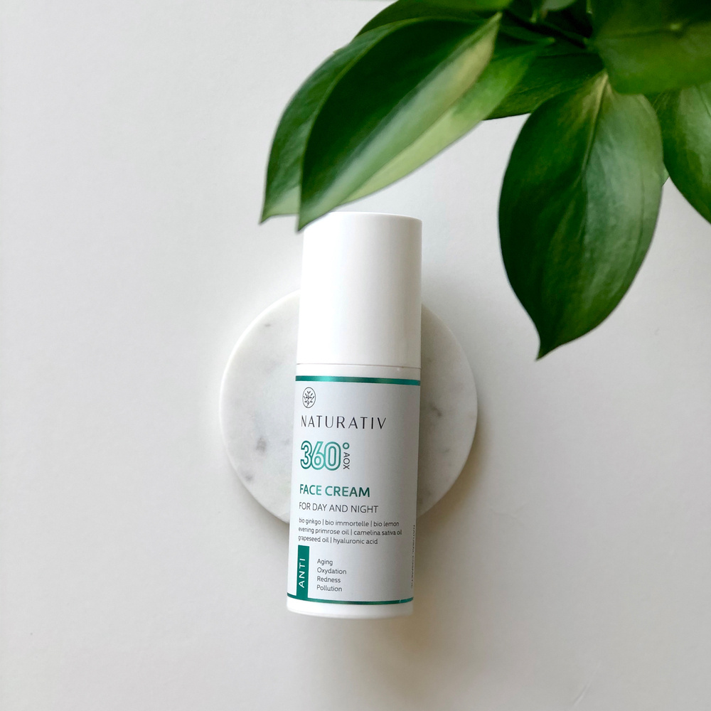 naturativ Face Cream 360° AOX - anti axidation, pollution, aging, redness Crème pour le visage