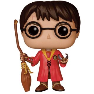 Harry Potter POP! Movies Vinyl Figur Harry Potter Quidditch 9 cm