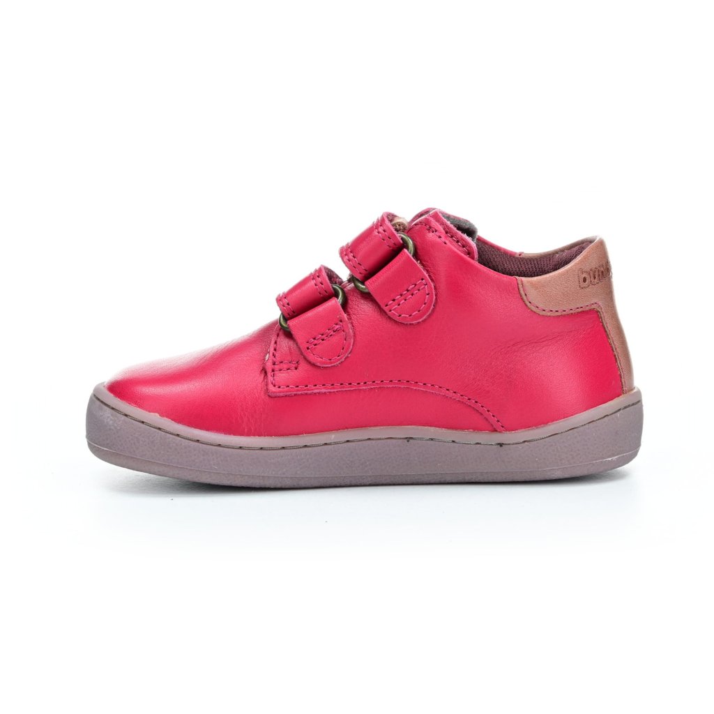 Bundgaard Blake Strap Dark Pink rosa Barfuß-Halbschuhe