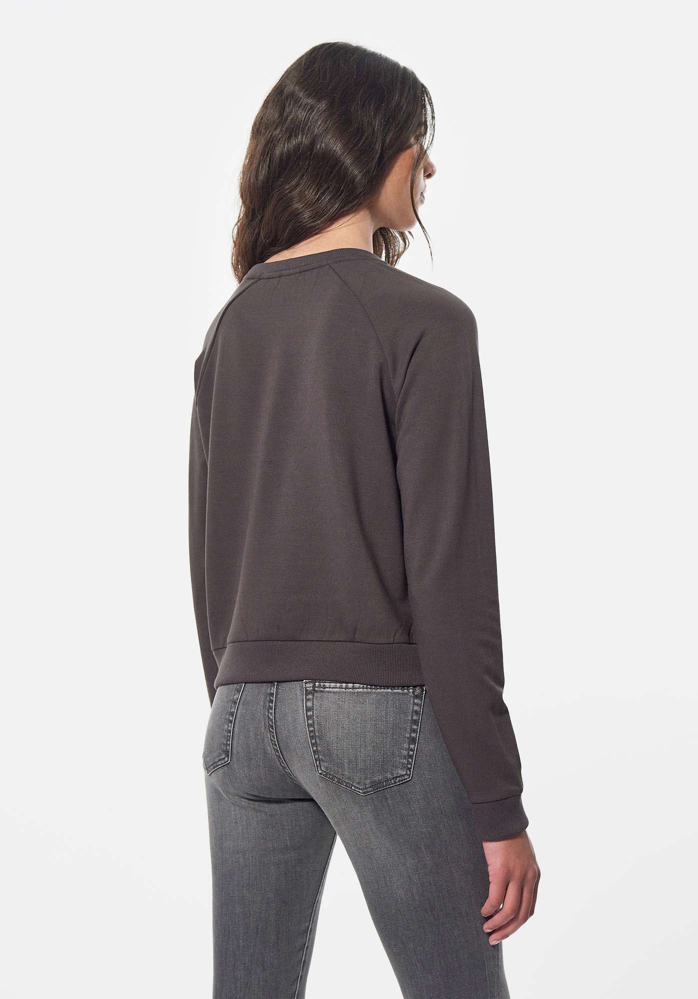 FAUVE  Sweat marron Femme
