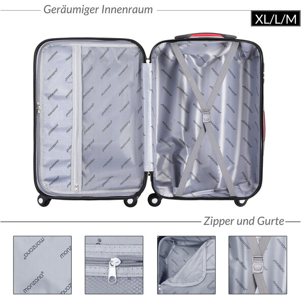 Hartschalenkoffer Baseline Navy XL, 70 x 45,5 x 28 cm