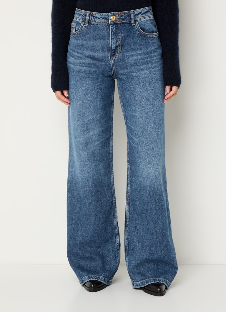 Jean Mos Mosh MMDara Lititi taille haute coupe ample en mélange de lyocell