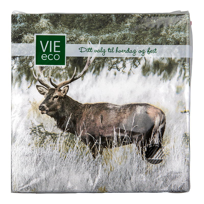 Vie Eco Servietter 20-pk 33x33 cm, Vinter