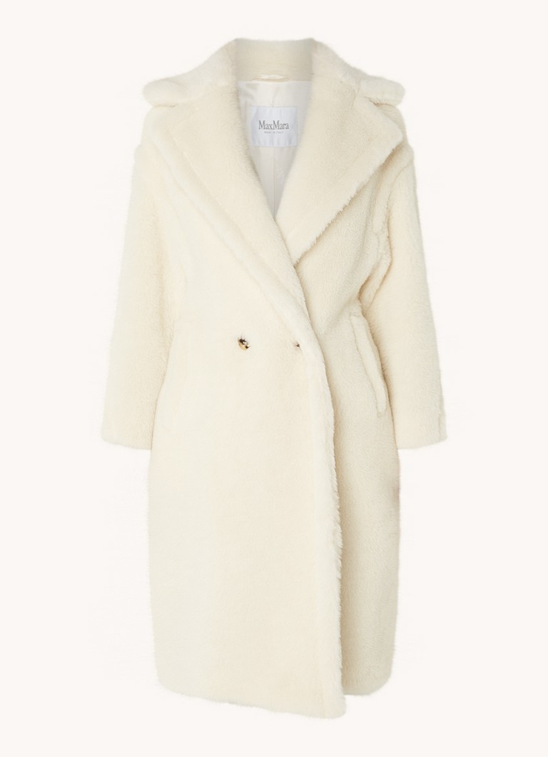 MaxMara Tedgirl -teddytakki alpakkavillasekoitteesta, sivutaskut