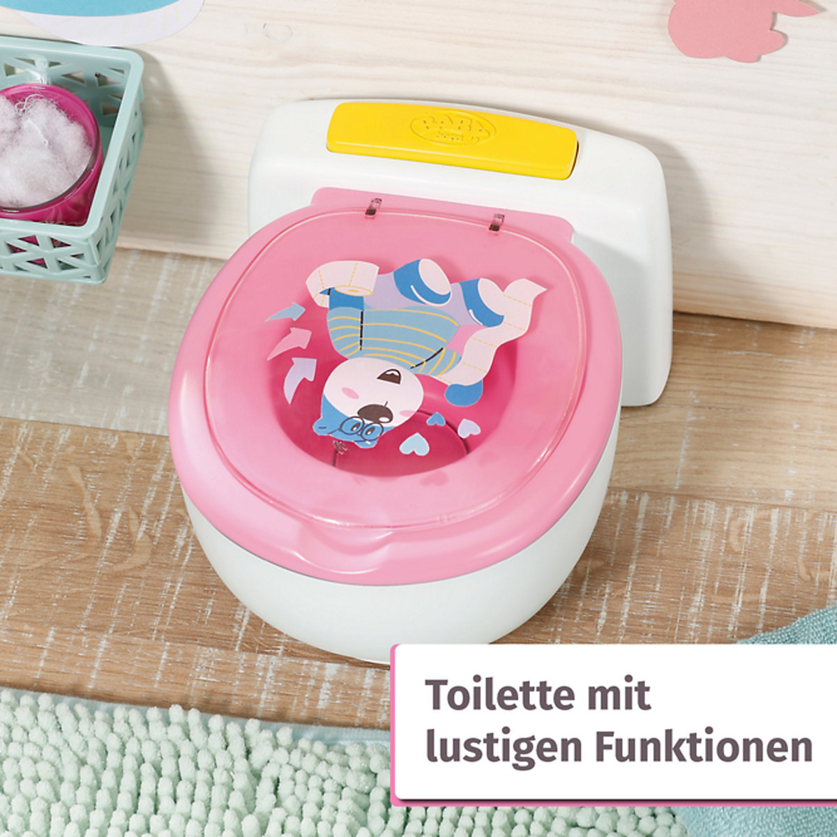 BABY born® 828373 Bath Toilette 43 cm