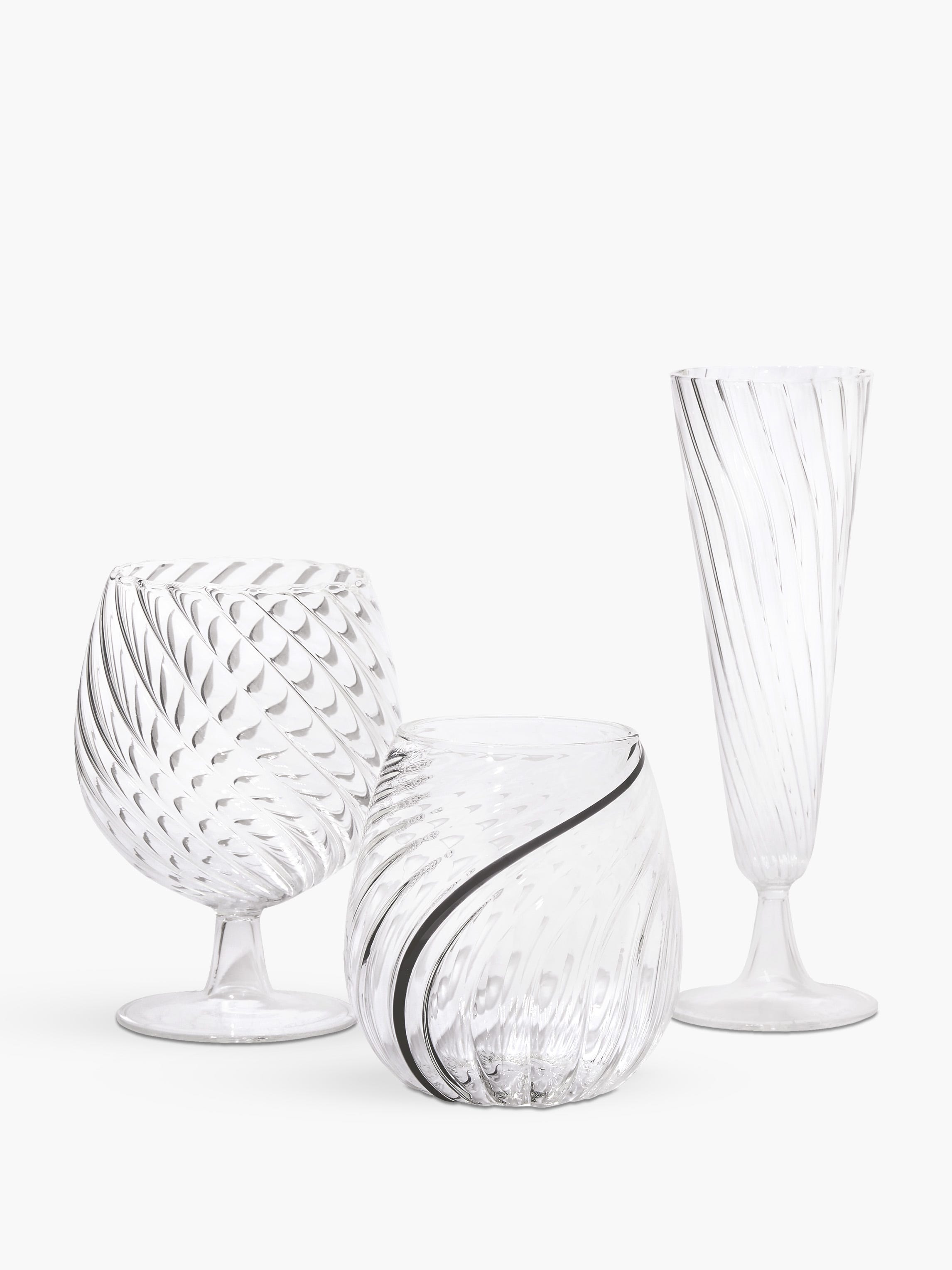 Verre à vin - Vrillé