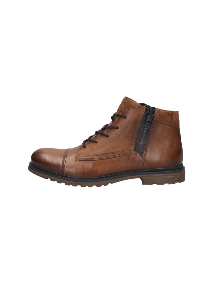 Bugatti Schnürstiefel in cognac günstig kaufen