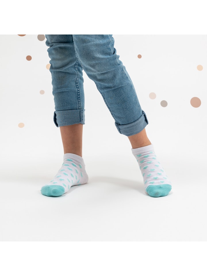 Occulto 10er Pack Sneaker Socken Mikl in Türkis-Grau günstig kaufen