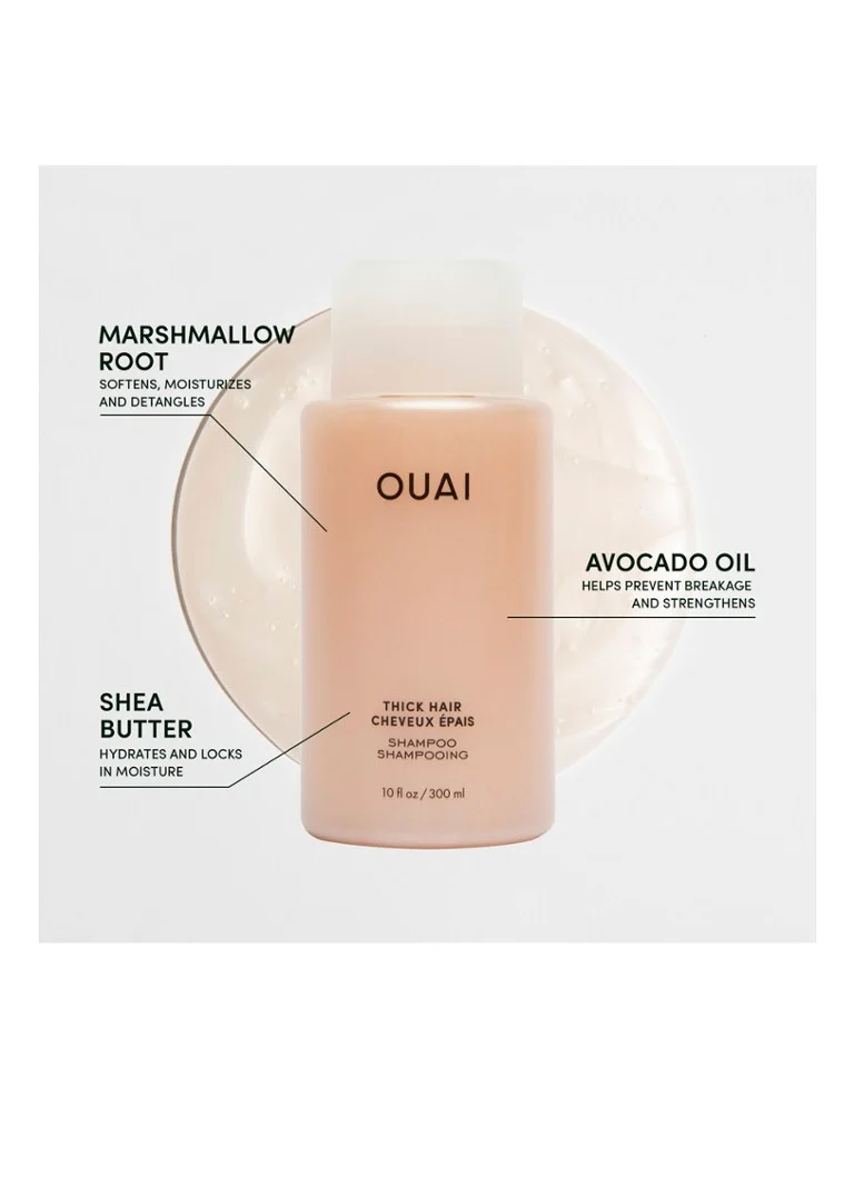 OUAI Thick Hair Shampoo - shampoo for thick hair