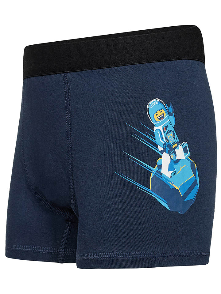 LEGO 3er-Set: Boxershorts in Dunkelblau/ Blau/ Rot günstig kaufen