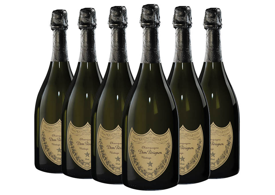 Champagne Brut AOC Vintage 2012 Dom Pérignon 6 bouteilles de 0,75 ℓ