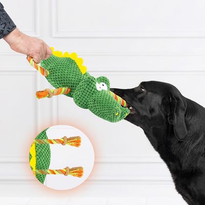 Doglove Hundespielzeug Krokodil