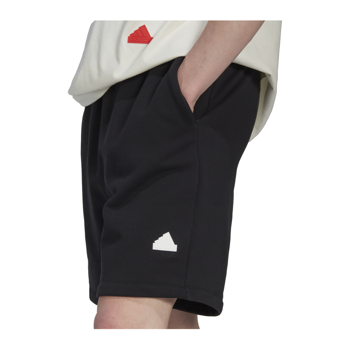 adidas New Fleece Short Schwarz