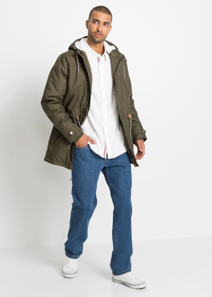 Parka mit Teddyfutter