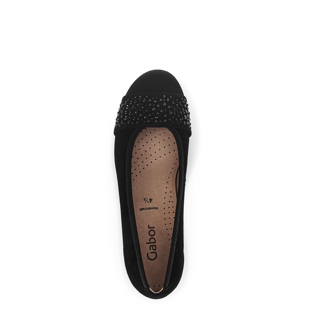 Gabor fashion Sportliche Ballerina schwarz
