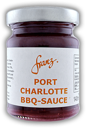 Port Charlotte BBQ Sauce mit 10% Whiskyanteil Port Charlotte BBQ Sauce mit 10% Whiskyanteil  0,14	 Liter