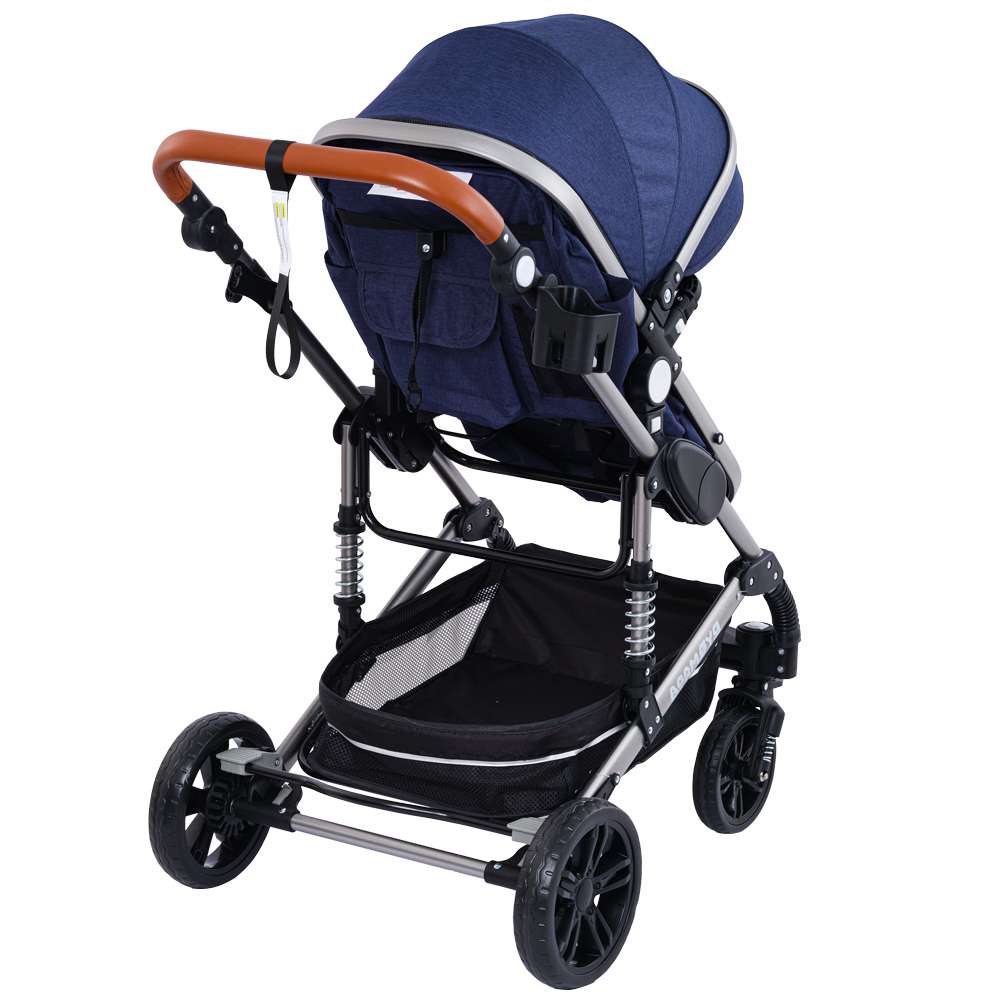 Barmøya 3 in 1 Kombi-Kinderwagen Komplettset navy