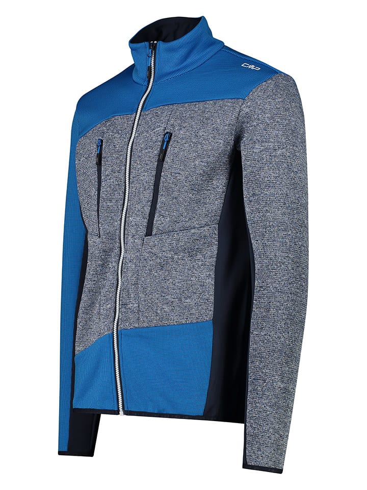 CMP Fleecejacke in Blau/Grau günstig kaufen