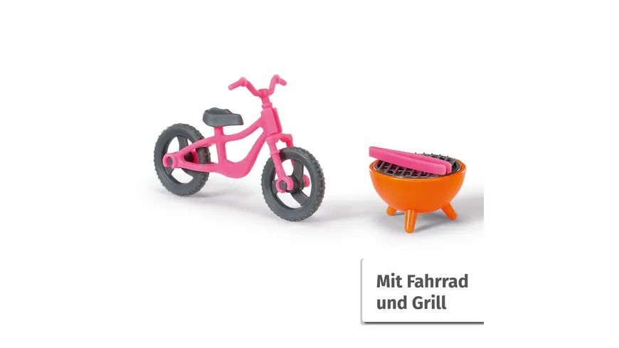 BABY born Minis - Campervan, Wohnmobil, aufklappbarer Wohnwagen für BABY born Minis Puppen