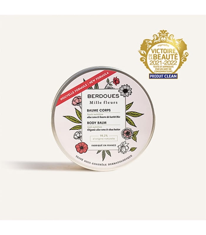 BERDOUES-MILLE FLEURS-Baume Corps Pot