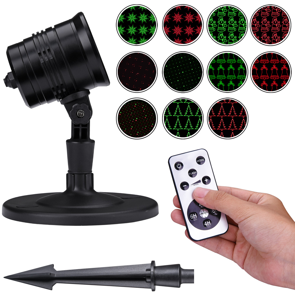 Monzana LED Leuchtstrahler Weihnachtsmotive