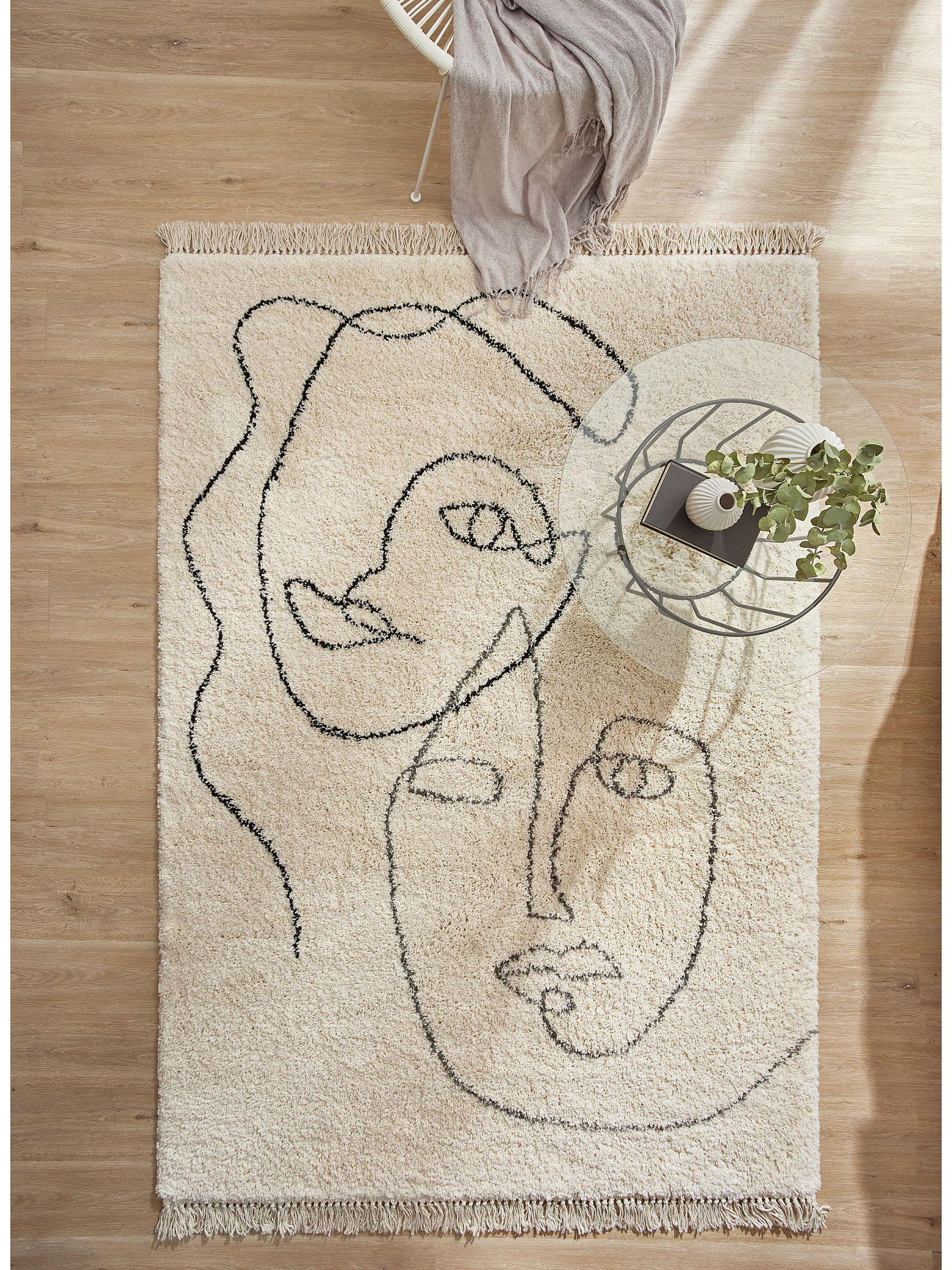 Innuendo Designer-Teppich, Ivory