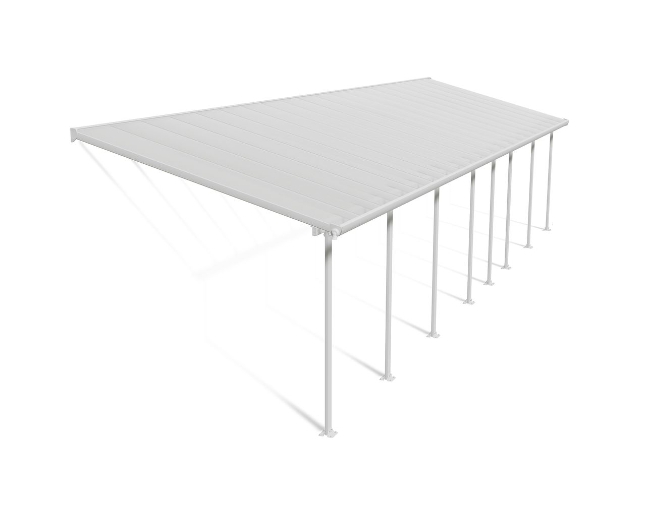Canopia by Palram Terrassendach Feria 1220x294cm Weiss