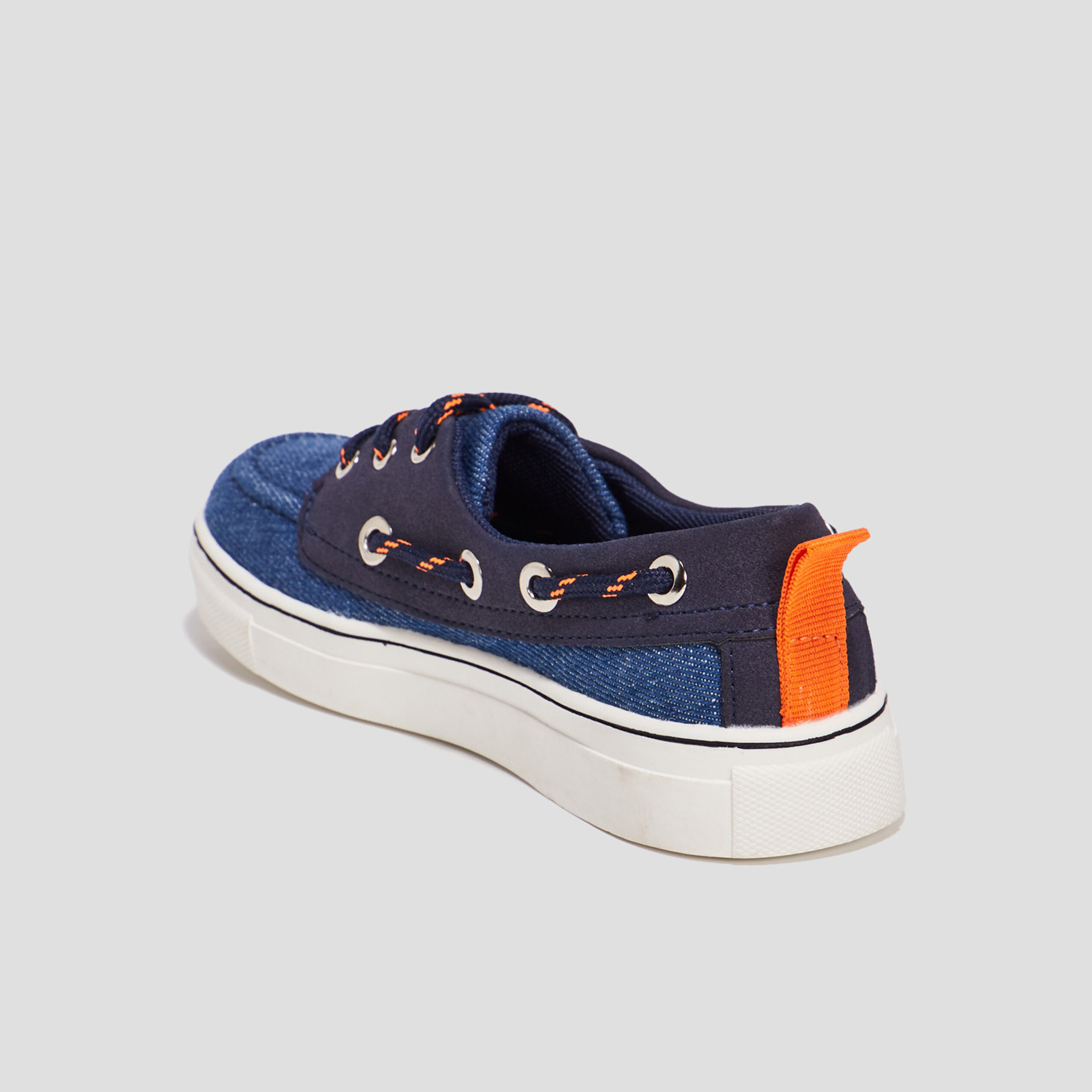 Chaussures bateau Trappeur bleu marine garçon | La Halle