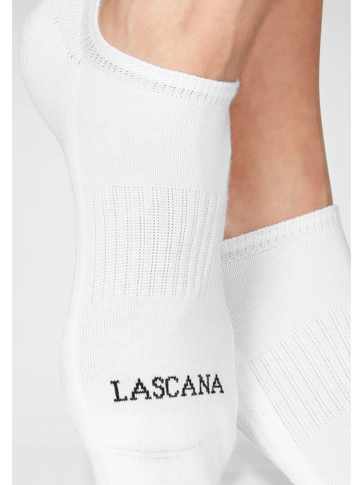 LASCANA ACTIVE Sneakersocken in 7x weiß günstig kaufen
