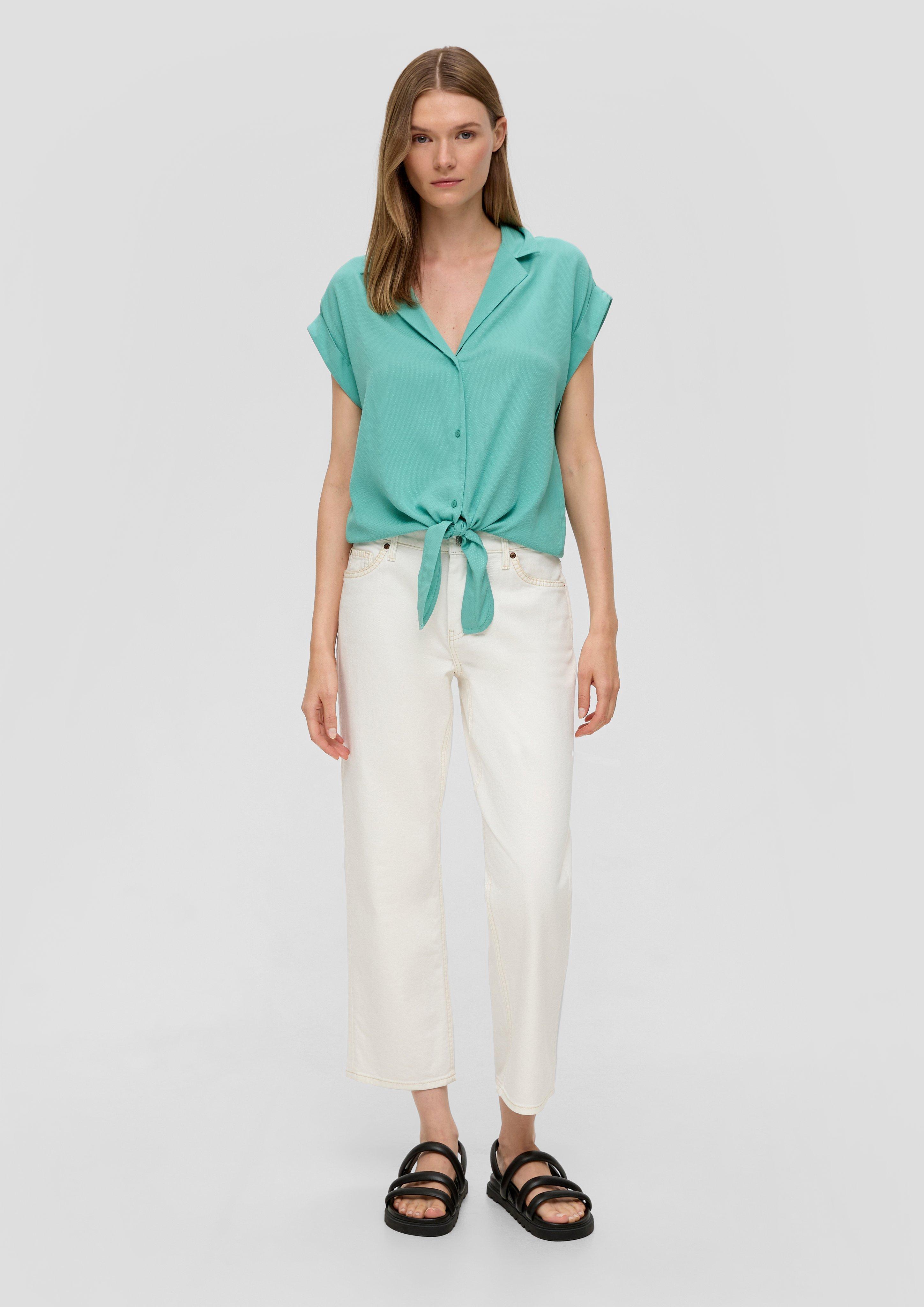 Bluse mit Knoten-Detail  2137651-6606