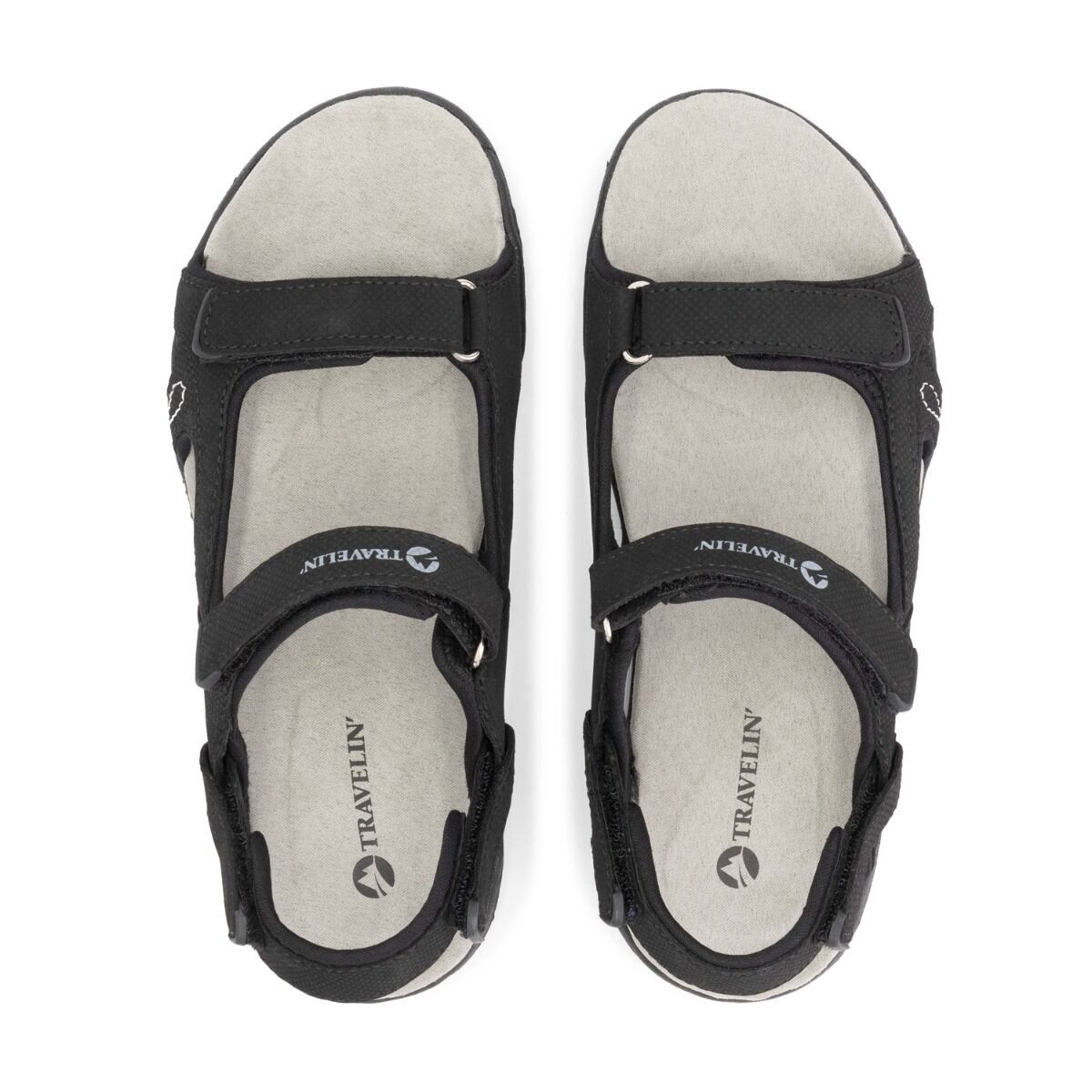 Travelin' Stranda Black Damen Sandalen