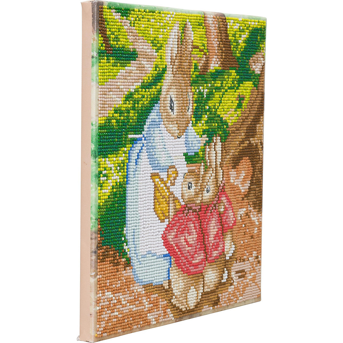 Die Flopsy Bunnies Crystal Art Leinwand Set 30x30cm