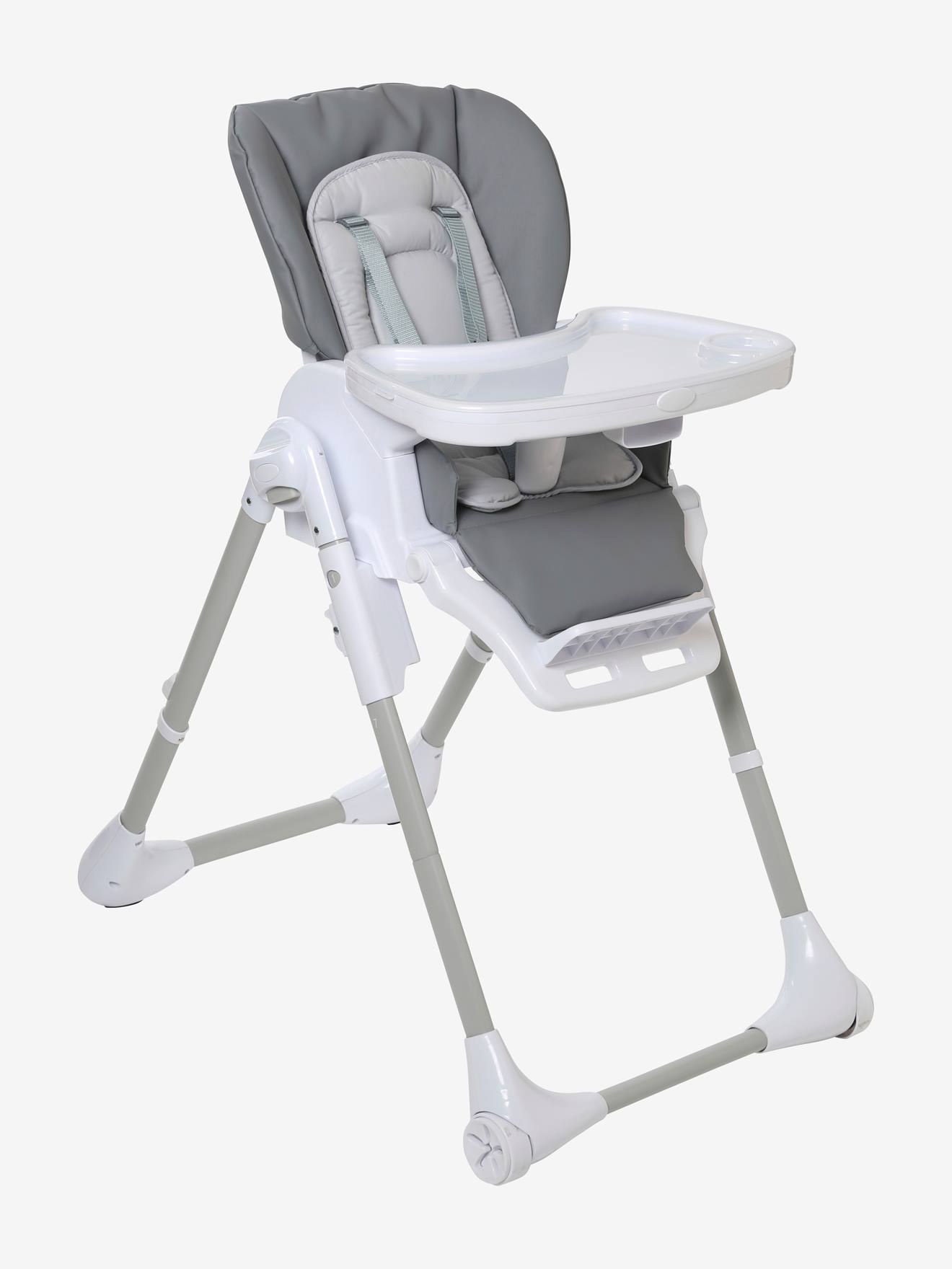 Chaise haute multipositions MagicSeat gris souris