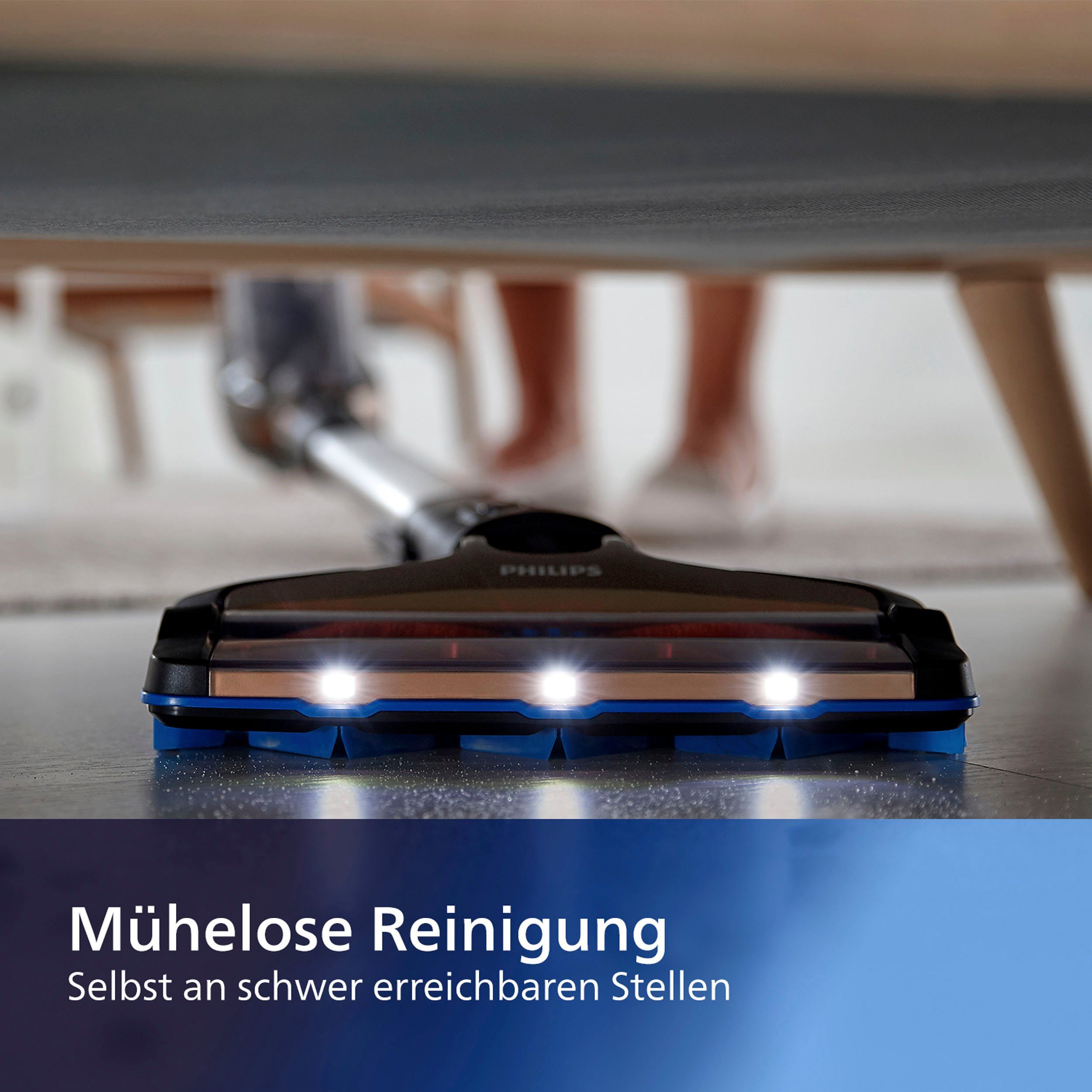 Philips Akku-Stielstaubsauger SpeedPro Max FC6826/01, beutellos, 65 Min. Akkulaufzeit