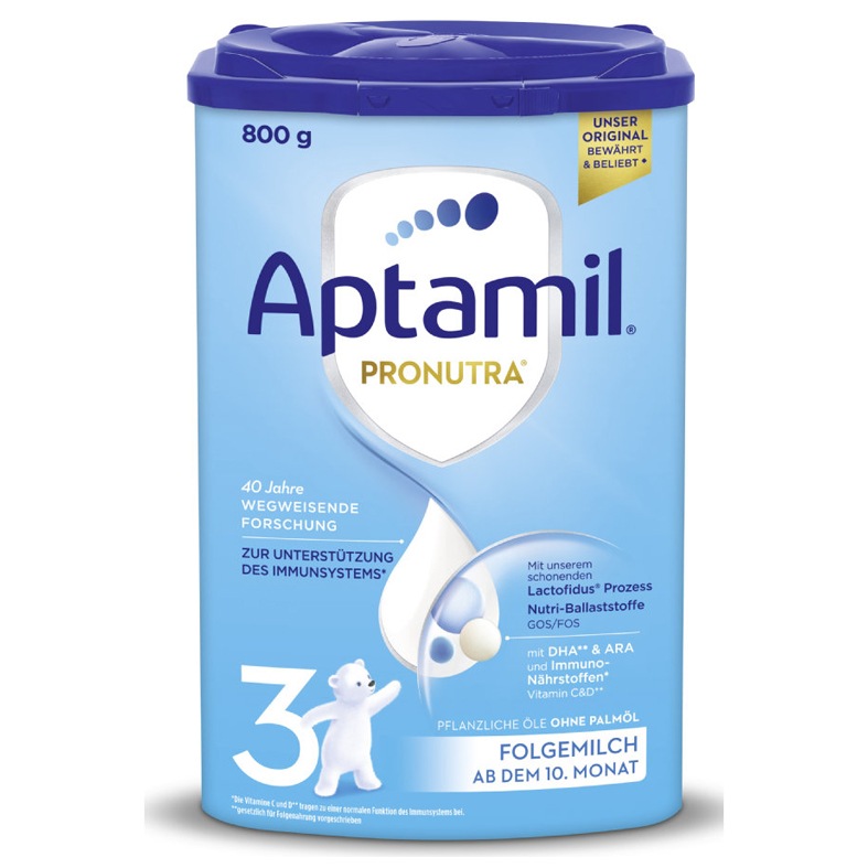 Folgemilch 3 Pronutra ab dem 10. Monat