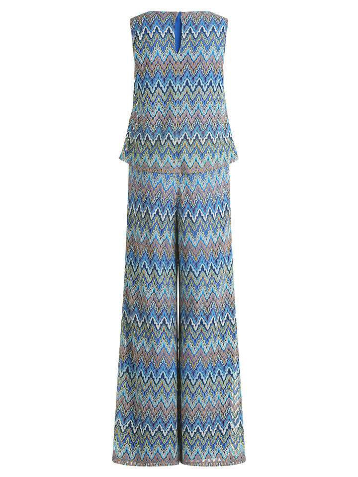 Vera Mont Jumpsuit in Blau/ Grün günstig kaufen