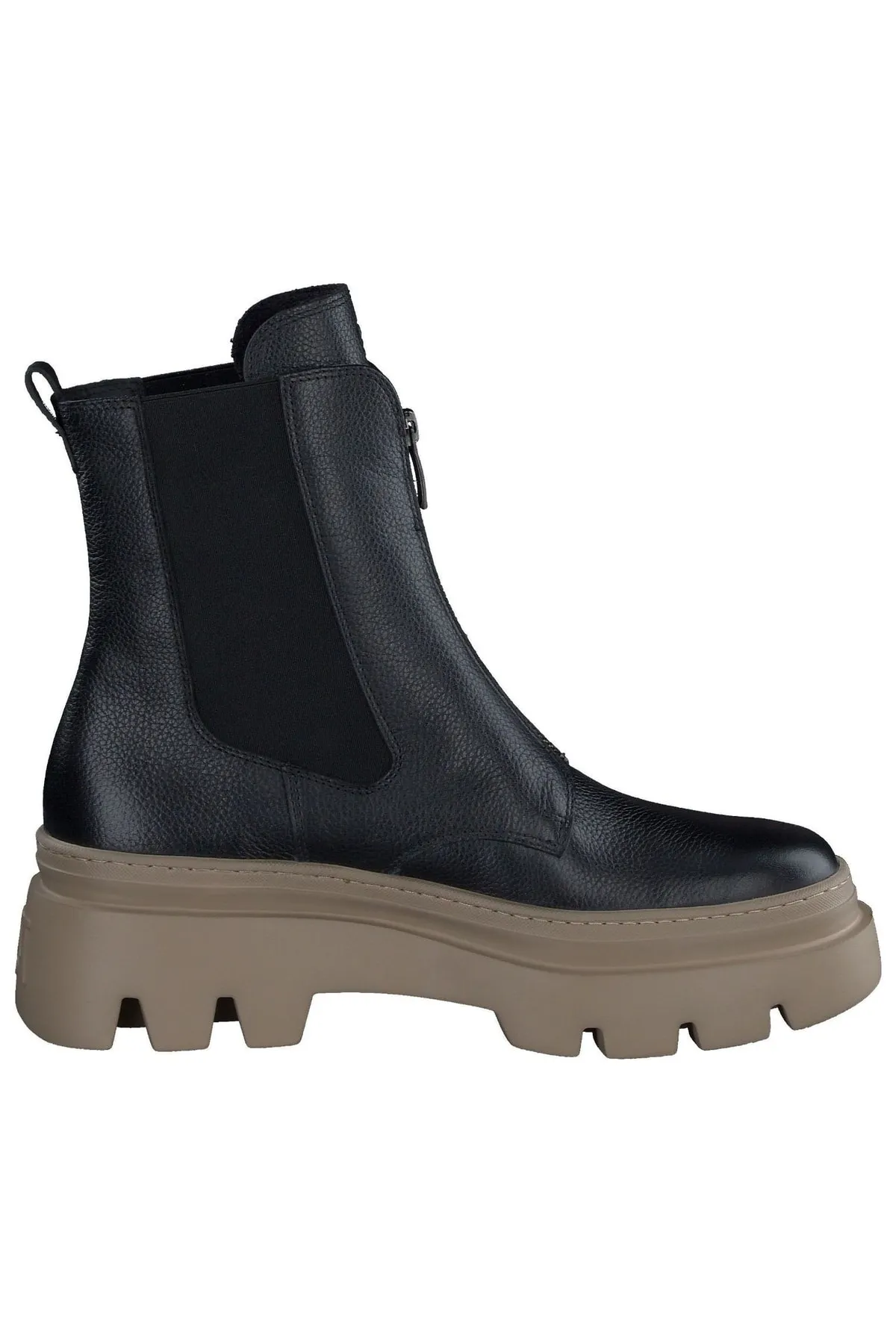 Paul Green  Stiefelette - Schwarz - Blockabsatz