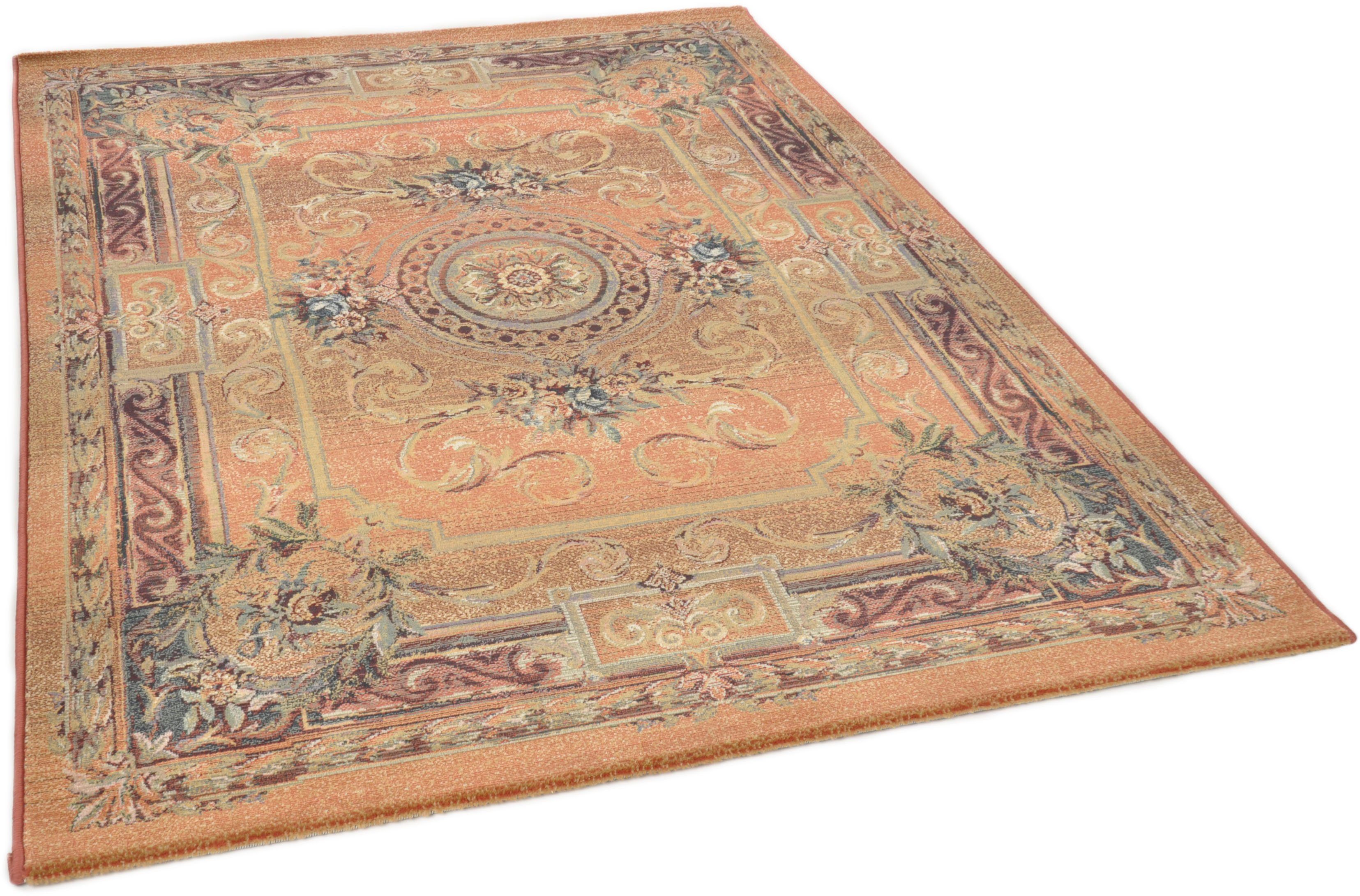 Teppich Gabiro 856, THEKO, rechteckig, Höhe: 10 mm, Kurzflor, Orient-Optik, ideal im Wohnzimmer & Schlafzimmer