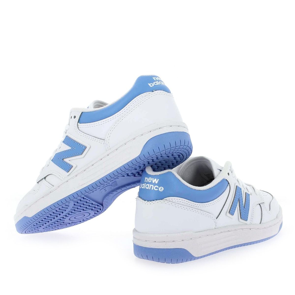 New Balance  BB480LTC - Blanc Bleu ciel