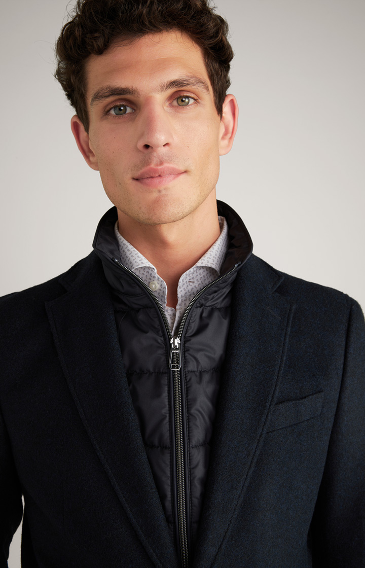 Flanell-Sakko Hecton in Dunkelblau
