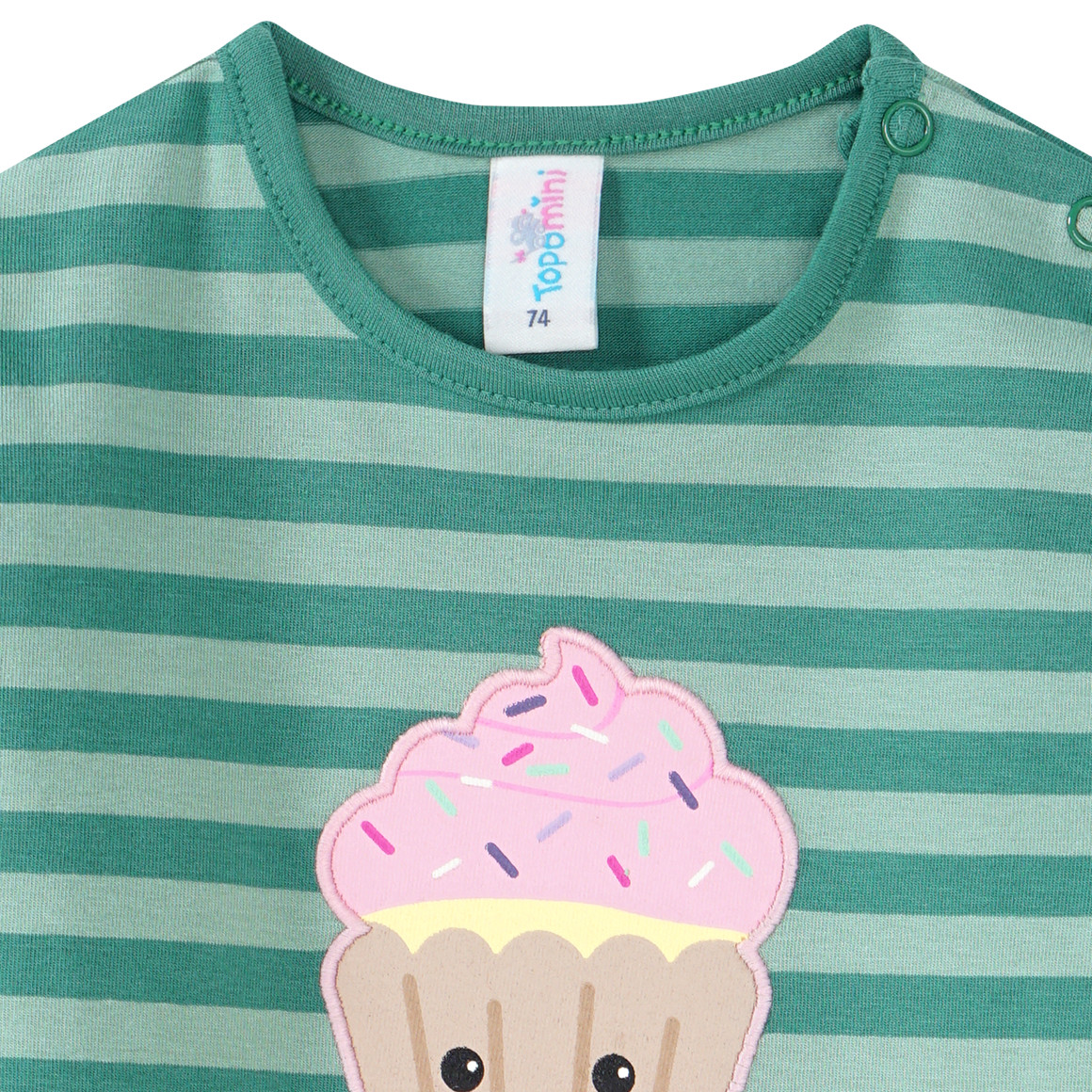 Baby Langarmshirt mit Applikation