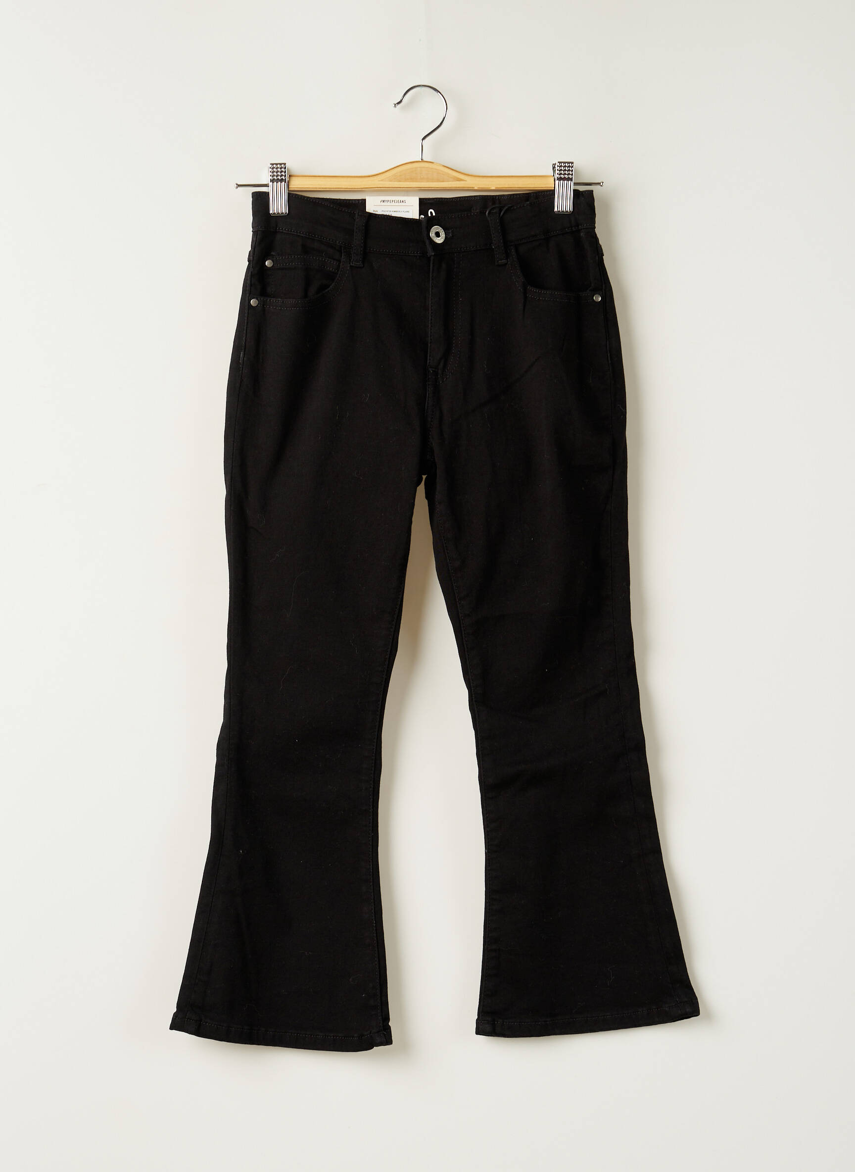 Pepe Jeans Pantalons Flare Fille couleur noir