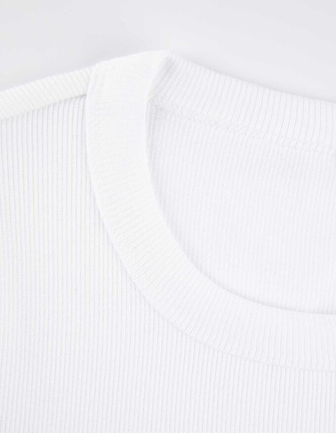 T-Shirt - Rippenstruktur