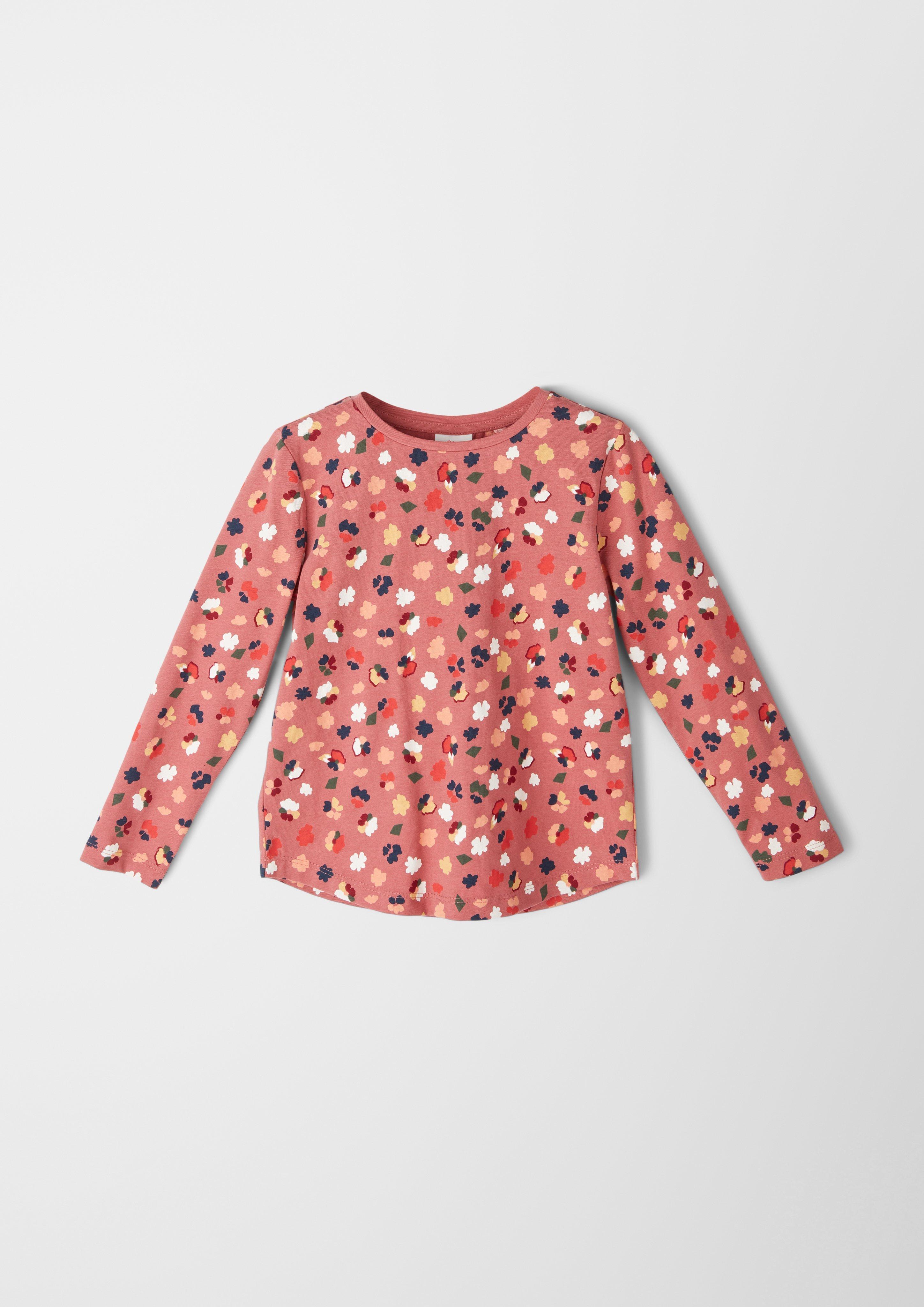 Baumwollshirt mit niedlichem Allover-Print  2119327-38A2