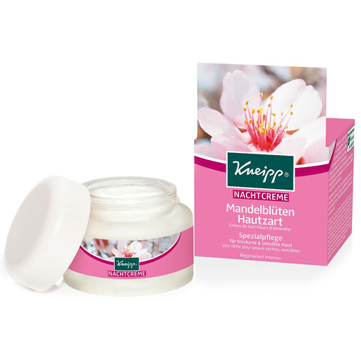 KNEIPP Nachtcreme Mandelblüten hautzart regen.  50 ml  Creme