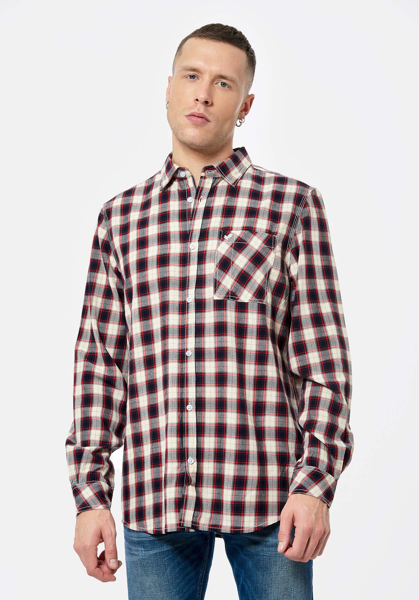 MAXIM  Chemise à carreaux Homme