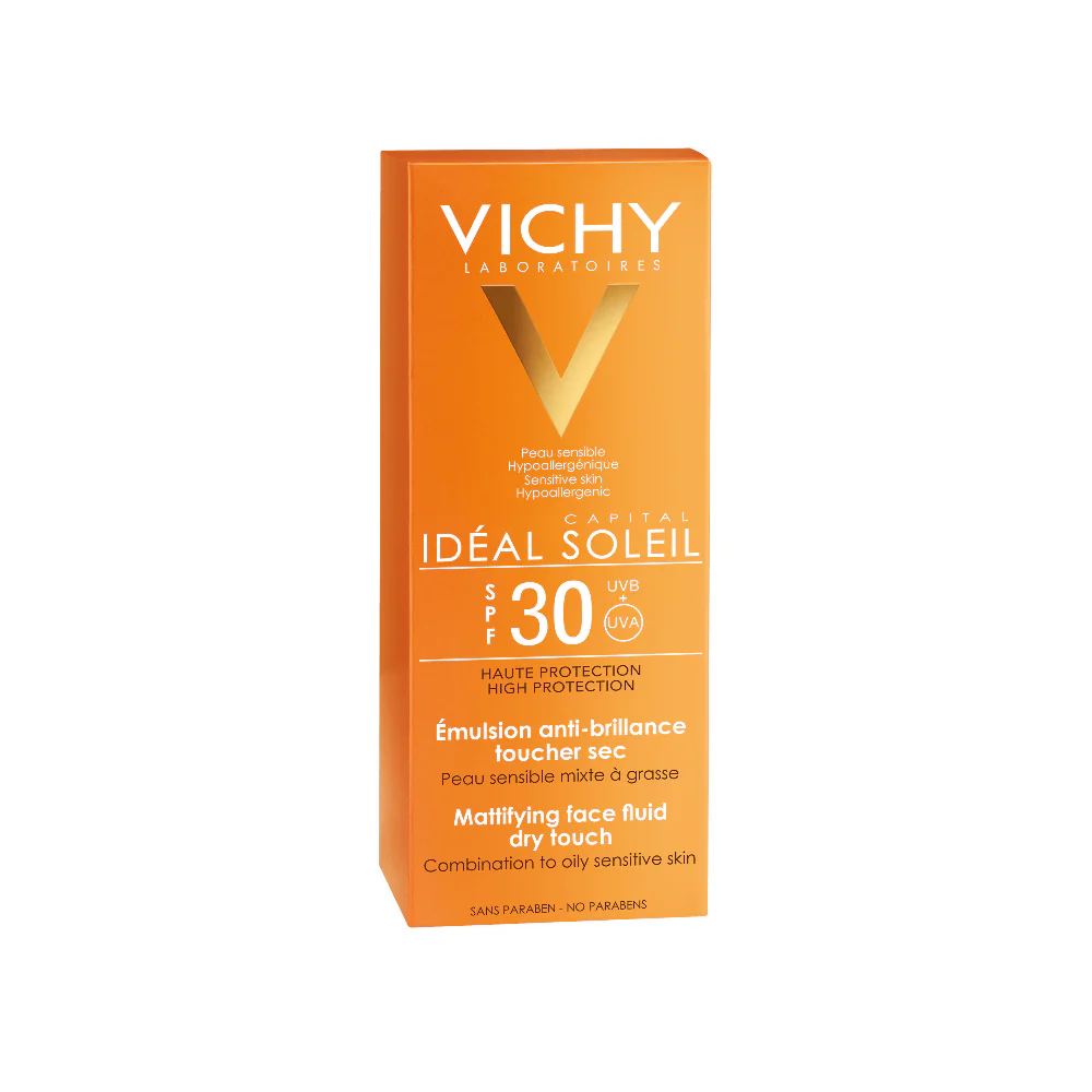 Capital Soleil Capital Soleil Viso Dry Touch SPF 30 - High protection face sunscreen.
