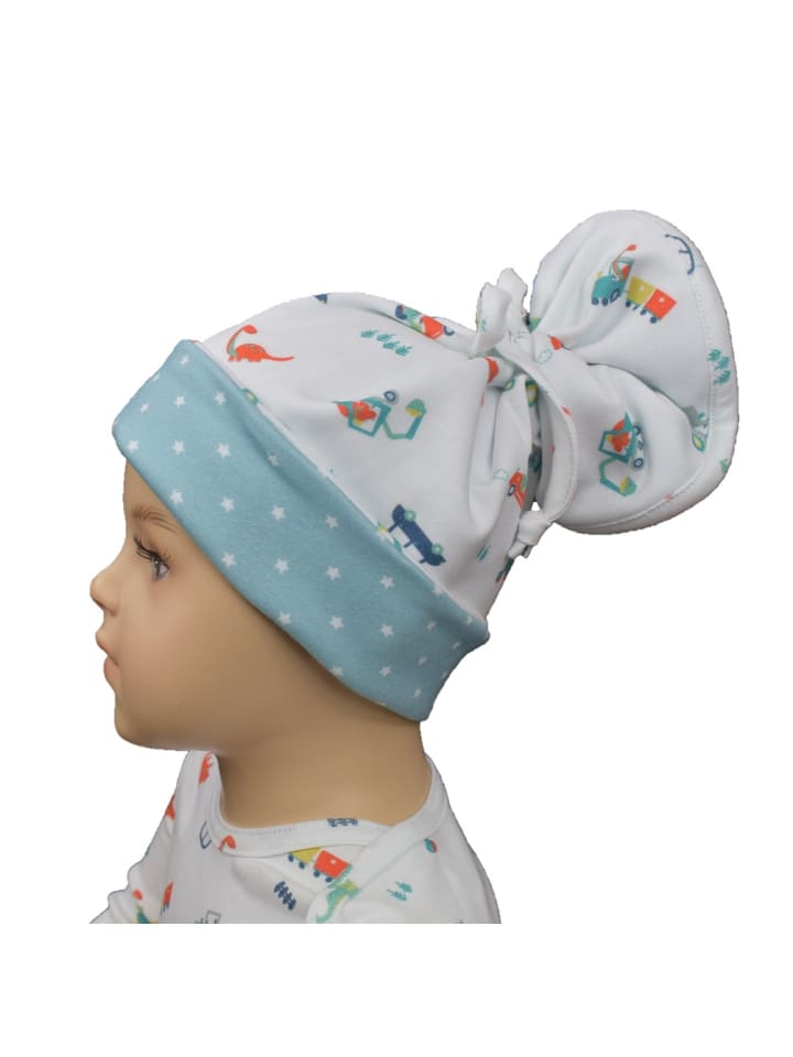 SlumberOrganix Bio Loop 3 in 1: Maske, Mütze, Schal in Blau günstig kaufen